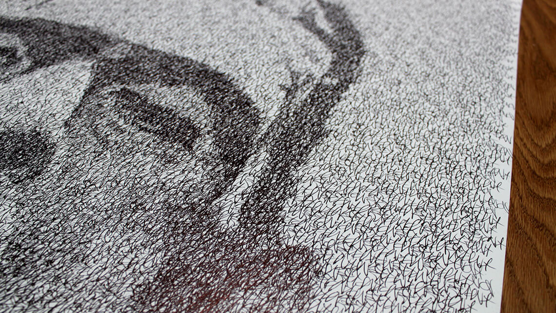 Dessin au stylo bille